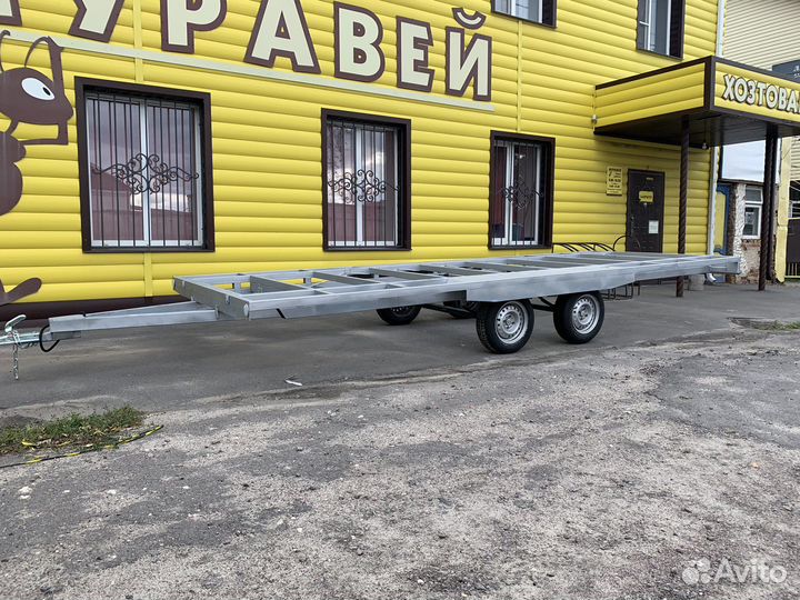 Прицеп-платформа 5,5*2,5м универсальный б/колёс