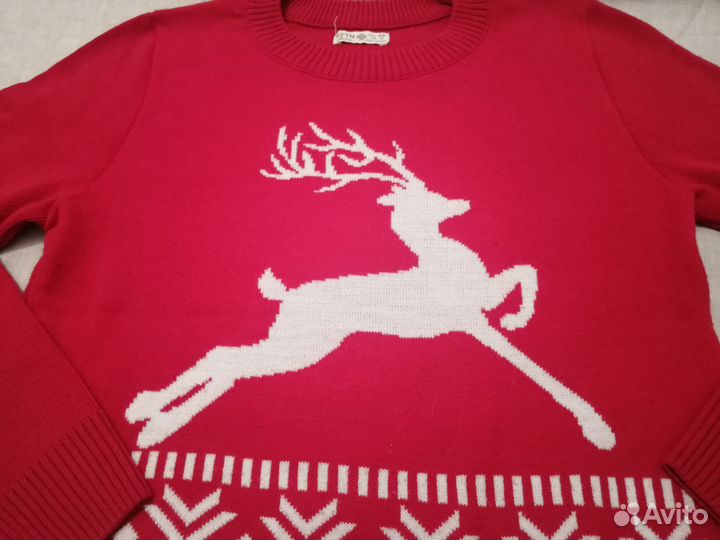 Свитер новогодний 44-46