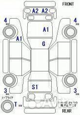 Ручка открытия капота Toyota Wish ZNE14 1ZZ-FE