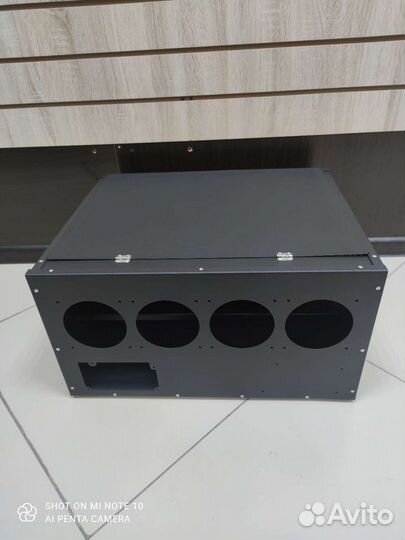 Закрытый корпус для майнинг ферм на 8 видеокарт