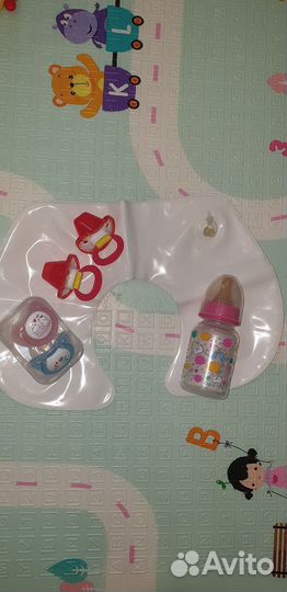 Соски,бутылочка,круг для купания