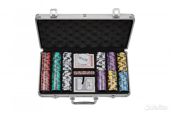 Набор для покера Stones на 300 фишек 61726