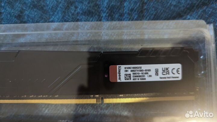 Ddr4 2x16(32) gb 3600 mhz KF436C18BBK2/32