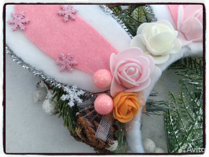 Ушки зайчика,Ободок ушки зайчика