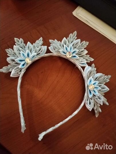 Набор. ободок и чешки