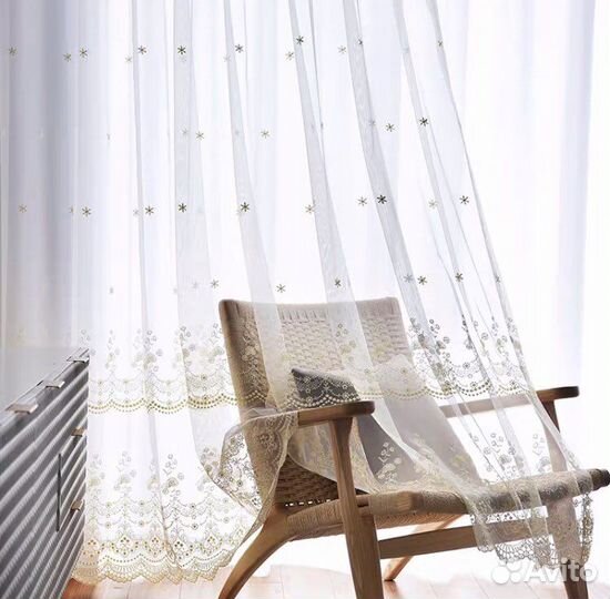 Тюль готовые полотна