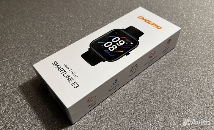 Новые Смарт-часы Digma Smartline H3 запечатанные