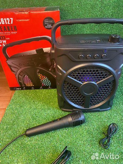 Беспроводная колонка+караоке