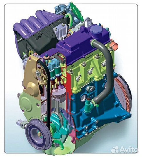 Двигатель ваз 8 клоп после кап. ремонта