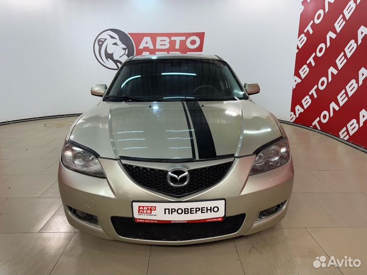 Mazda 3 1.6 МТ, 2007, 329 145 км