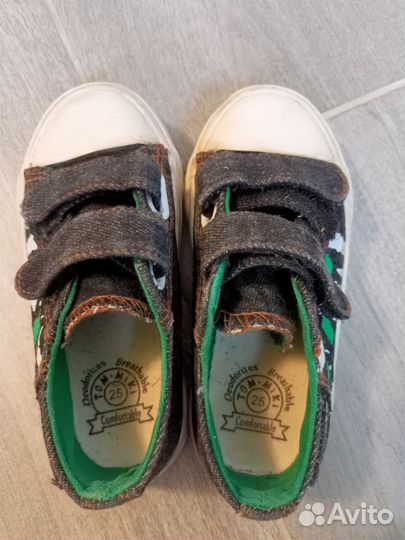 Кеды для мальчика, р.25