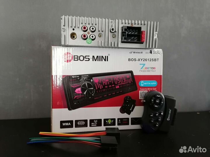Магнитола Bos mini с Bluetooth