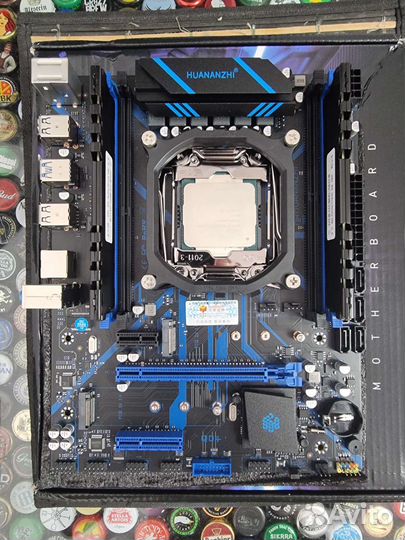 Связка X99 QD4 mATX LGA 2011 + 2640v3 + 16gb DDR4