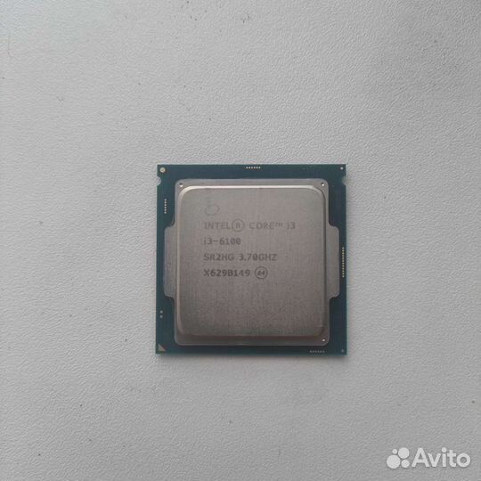 Процессор intel i3-6100