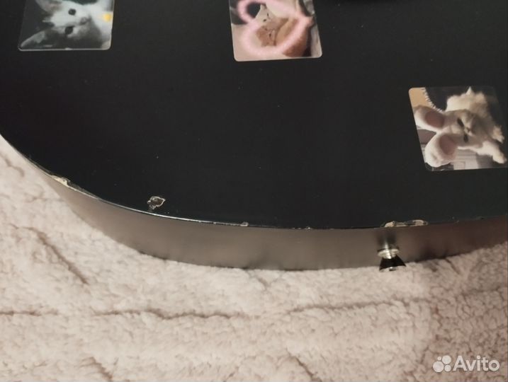 Акустическая гитара Belucci BC3820 чёрного цвета