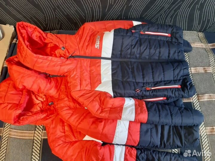 Зим.жен.S и XL разминочные куртки adidas Сб.России