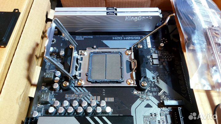 Комплект на ryzen 5 7500f + b650m d2h+ 32gb ddr5