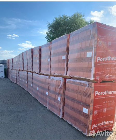 Двойной кирпич Porotherm 2,1 нф