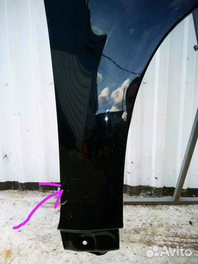 Крыло переднее правое Land cruiser prado 150 кузов