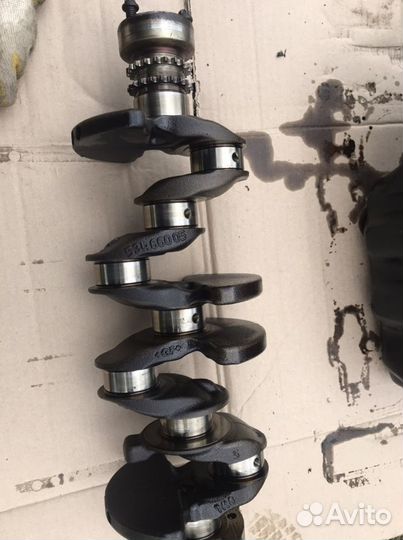 Коленвал мотор 1.6 еп6 citroen peugeot