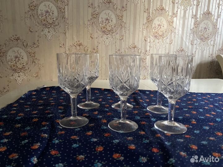 Фужеры хрустальные СССР