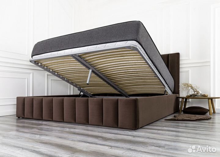 Кровать с подъемным механизмом 180х200 шоколад