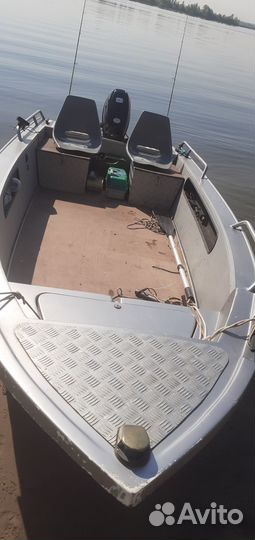 Крафтер 420 с мотором хайди 9.9 про и прицепом