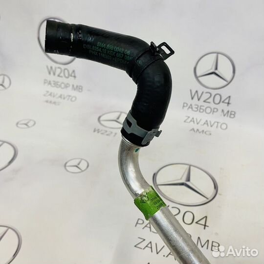 Патрубок системы охлаждения Mercedes W204 W207
