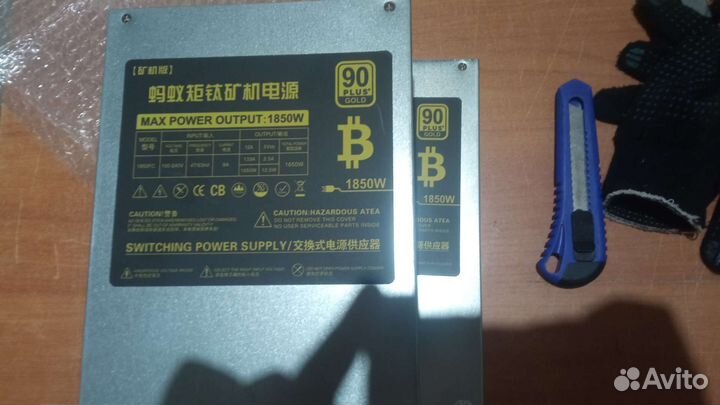 Блок питания для майнинга 1850 ватт, новый