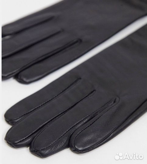 Перчатки женские новые кожаные