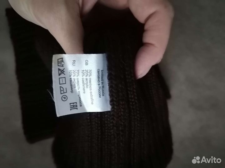 Комплект шапка и снуд