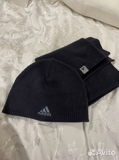 Комплект шапка и шарф для мальчика