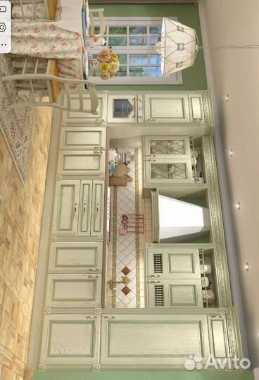 Кухня на заказ в классическом стиле