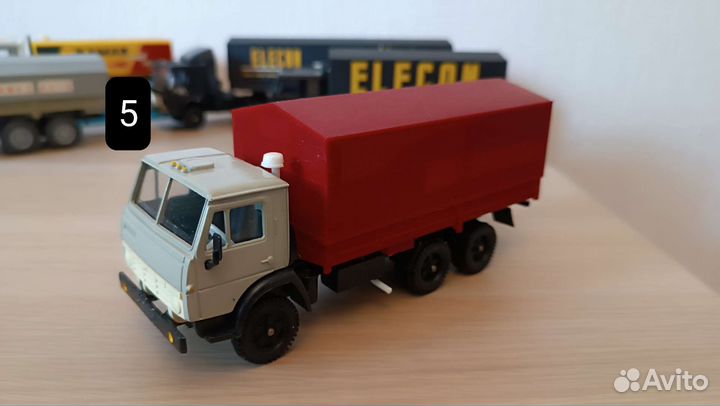 Модели СССР 1:43 камаз. комплект 9