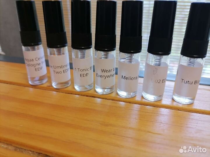 Парфюм отливант пробник на распив обмен