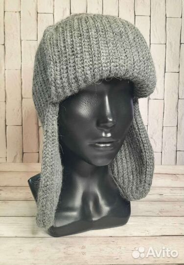 Шапка ушанка женская
