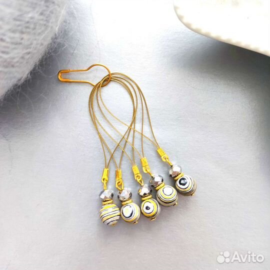 Маркеры на петельках для вязания спицами