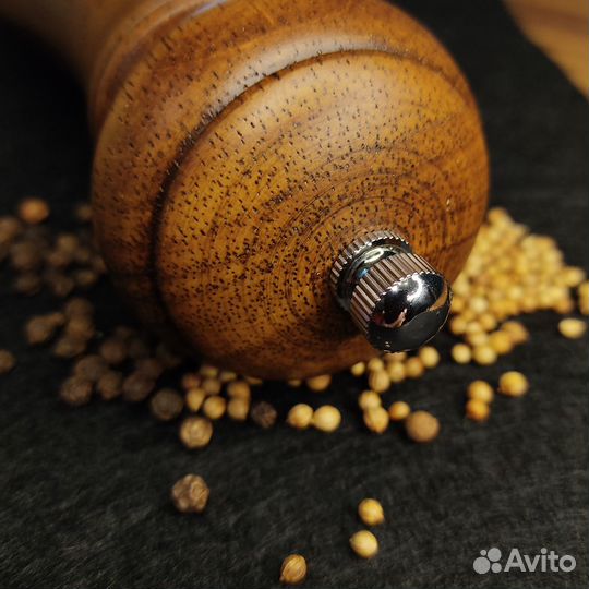 Мельница для перца деревянная дуб 22 см