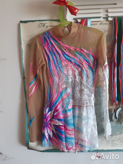 Купальник для художественной гимнастики 128