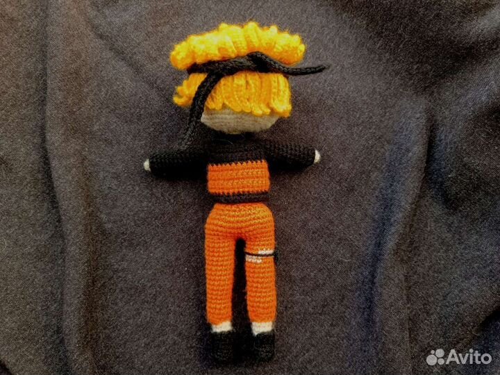 Вязаная кукла Наруто Удзумаки