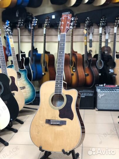 Акустическая гитара Caraya F650C-N с вырезом