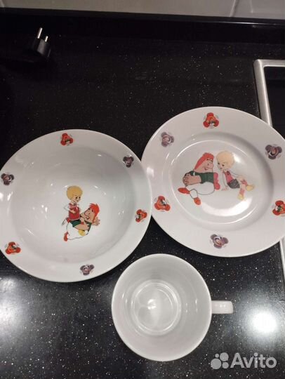 Набор столовой посуды детский