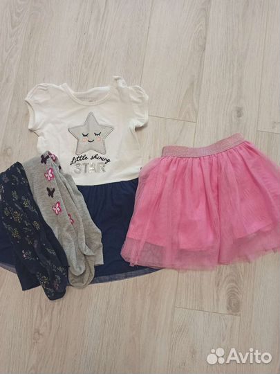 Детские вещи пакетом для девочек 98 104