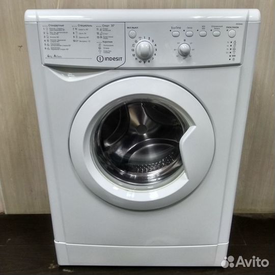 Узкая стиральная машина indesit 4 кг