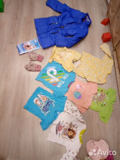 Пакет одежды для девочки 86-104