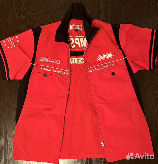 Мотоодежда рубашка simpson