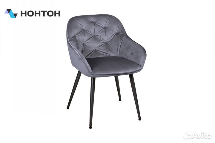 Стул обеденный Регент серый