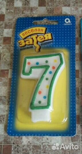 Свеча для торта 7