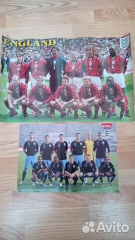 Плакаты и постеры футбольных сборных и игроков