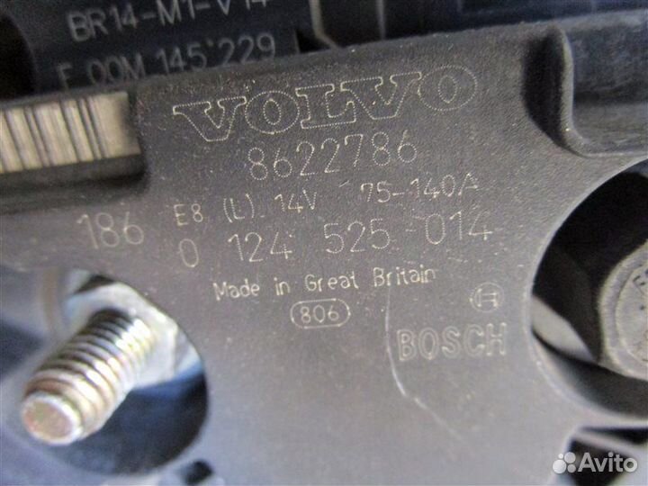 Генератор Volvo S60 RS / RH B544S 2003